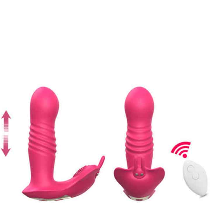 Adult Sex Toys for Women Pleasure - Wearable Vibrating Panties with Remote Control Vibrators with 3 powerful frequency thrusting Vibrations Sex Toy for Women Couples Sex Products Ultra Quiet in Public Play AE060