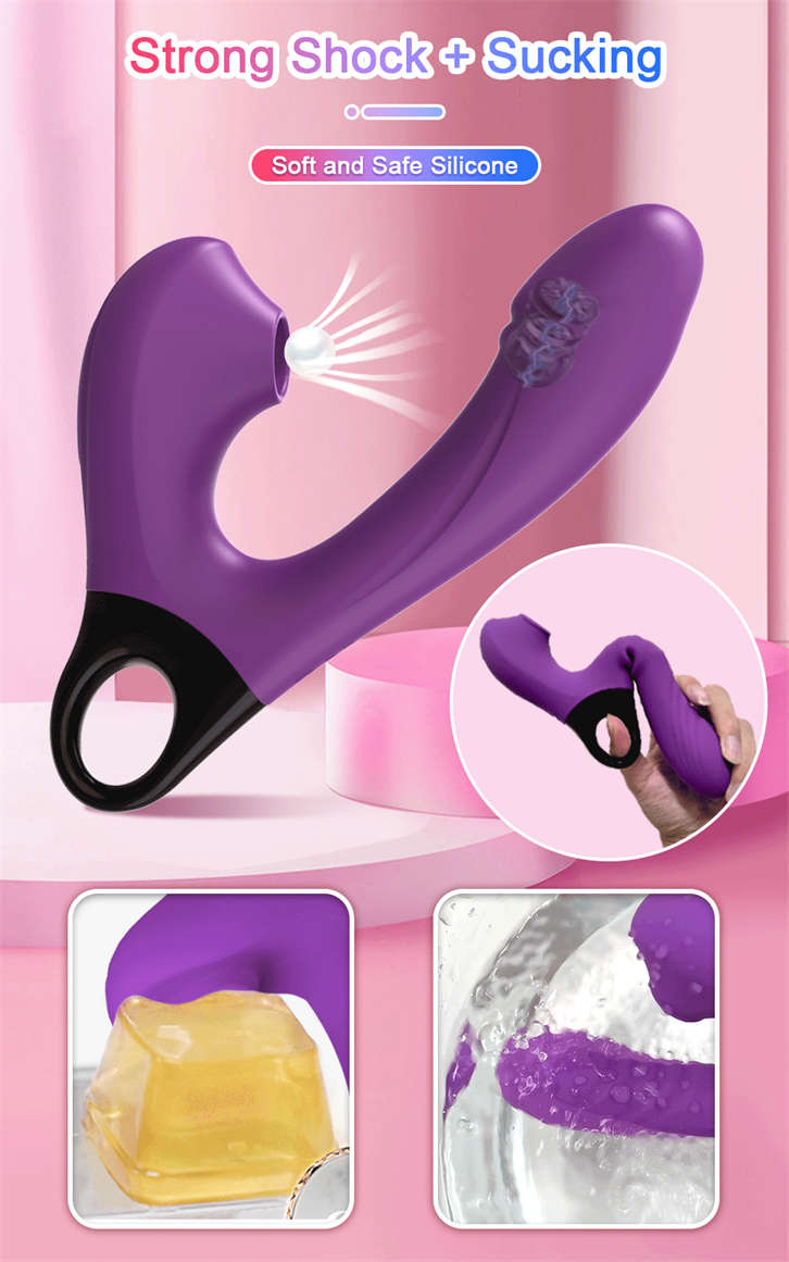 Powerful 15 Vibration Modes Dildo Vibrator for Women G Spot Clitoris Sucker Clit Vacuum Stimulator Female Sex Toys for Adults 18 AV163