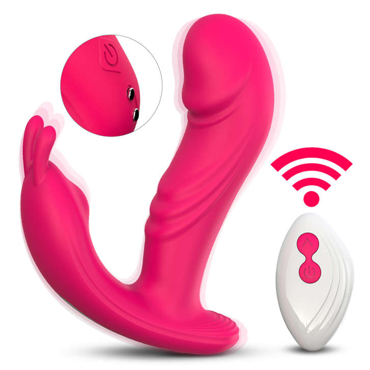 Best sale female sex toys wearing anal plug with remote control vibrator vibration stimulus clit vagina anal G Spot AE042