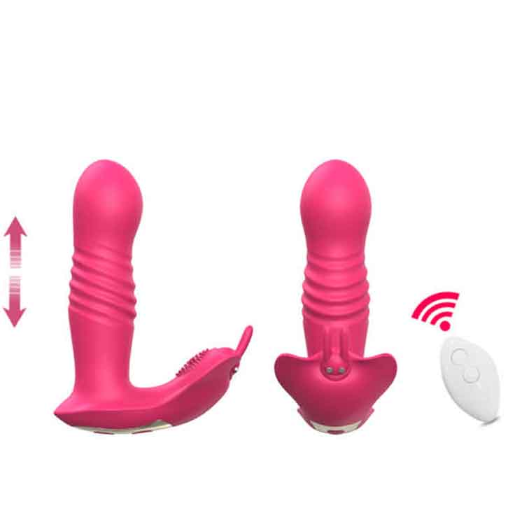 Adult Sex Toys for Women Pleasure - Wearable Vibrating Panties with Remote Control Vibrators with 3 powerful frequency thrusting Vibrations Sex Toy for Women Couples Sex Products Ultra Quiet in Public Play AE060