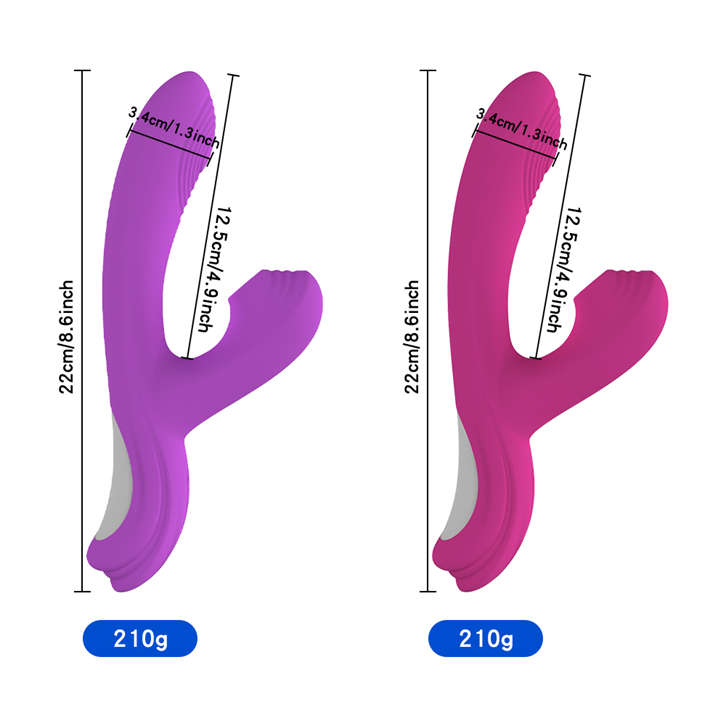 Sucking Vibrator for Clitoral G Spot Stimulation, Adult Sex Toys for Women Couple, Vibrating Finger Massager with 3 Suction and 10 Vibration & Come-Hither Modes AV153